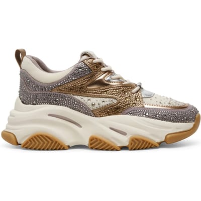 Steve Madden Privy Sneakers Taupe Rose Gold Größe: 39 | Trainers Outlet | Damen | Schwarz