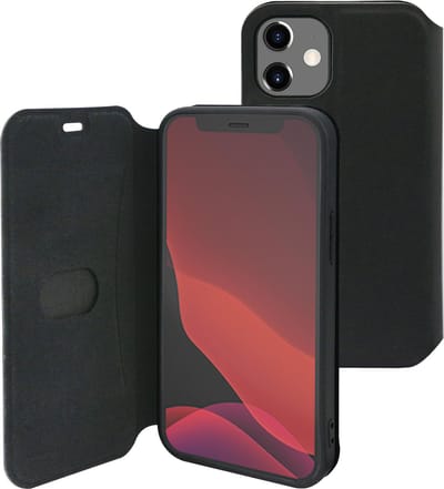 Azuri geschikt voor Apple iPhone 12 Mini hoesje - Walletcase - Zwart