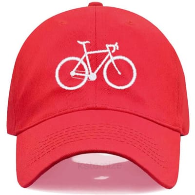 Zachte Katoenen Baseballpet voor Dames Heren Verstelbare Mode Fiets Geborduurd Papa Hoed Unisex Klassieke Golfpetten Adjustable rood