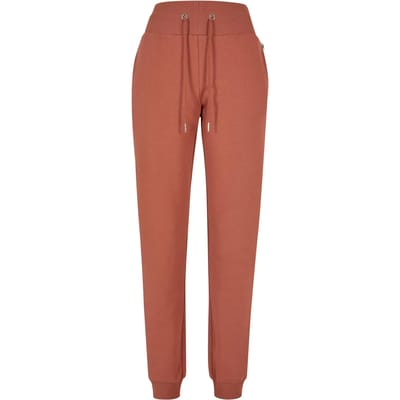 Urban Classics - Organic High Waist Dames joggingbroek - 4XL - Oranje