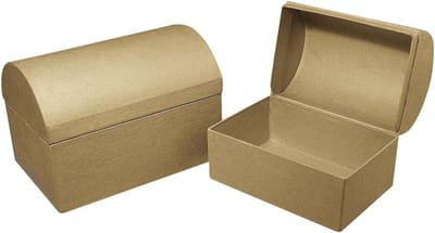 Papiermaché Box 18x12x12,5 cm - FSC Gerecycled