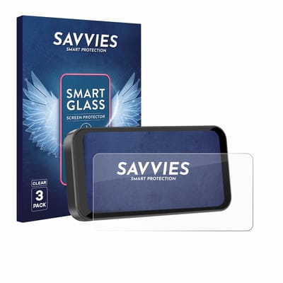 3 Stuks Savvies Screenprotector - geschikt voor Carpuride W603B 6.3" - beschermfolie glas transparant