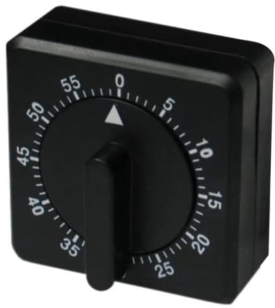 Oneay Keukentimer met 80dB alarmgeluid, afteltimer, timer voor thuisbakken, koken en stomen, handmatige timer, mechanische timer