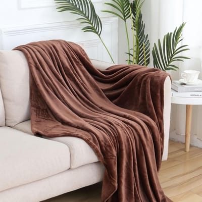 Grote, Superzachte Plaid en Woondeken 70x250 cm - Warm en Kreukvrij