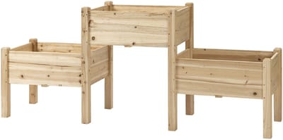 Verhoogde plantenbak van Outsunny