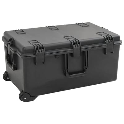 vidaXL - Flightcase - draagbaar - 79,5x52x39 - cm - PP - zwart