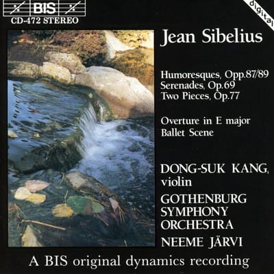 Dong-Suk Kang, Gothenburg Symphony Orchestra - Sibilius: Humoresques | Serenades | Two Pieces | Ballet Scene (CD)