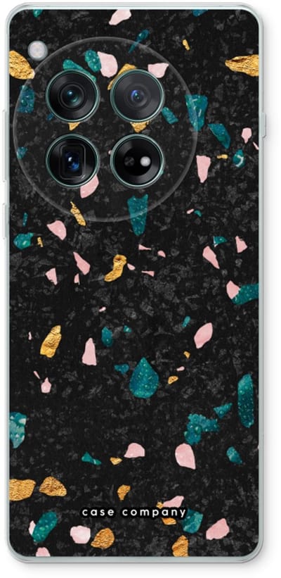 Case Company® - Hoesje geschikt voor OnePlus 12r hoesje - Terrazzo N°10 - Soft Cover Telefoonhoesje - Bescherming aan alle Kanten en Schermrand