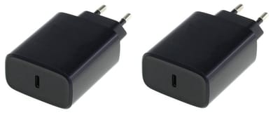 2 stuks OneOne 20W snellader. Zwarte oplader USB C. PD en Quick Charge lader adapter past op Apple iPhone 13 Mini, iPhone 13 Pro, iPhone 13 Pro Max, iPhone 14, iPhone 14 Plus, iPhone 14 Pro, iPhone 14 Pro Max