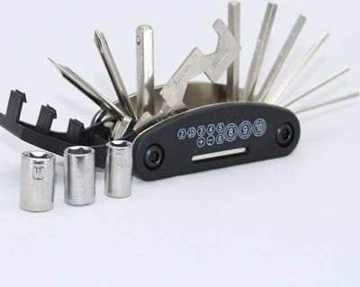 Multitool Fiets 16-delig – Reparatieset Fiets – Multitool Fiets Gereedschap – Reparatieset Racefiets – Multitool Mountainbike – Gereedschap Fiets