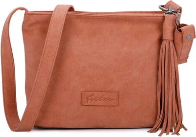 Fritzi aus Preußen Schoudertas Jakx Lipstick 04 Cross Bag Brick Bruine