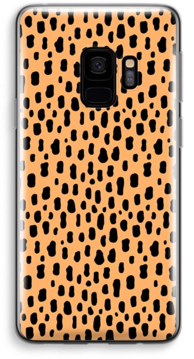 Case Company® - Hoesje geschikt voor Samsung Galaxy S9 hoesje - Panter - Soft Cover Telefoonhoesje - Bescherming aan alle Kanten en Schermrand