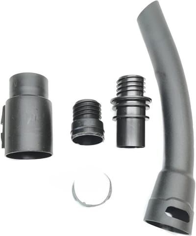 Stofzuiger Accessoire - Reinigingsgereedschap - Stofzuigen Bereik - Gehard Staal - 1 Set - Zwart