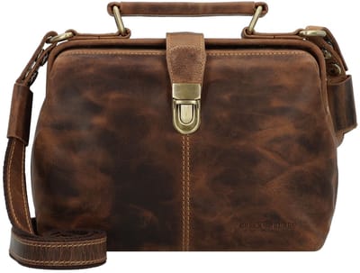 GREENBURRY schoudertas Vintage Shoulder Bag Brown bruine