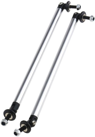 Dailygoods- Splitter Staven Verstelbaar - 200mm - 2 Stuks - Aluminiumlegering - Lichtgewicht - Eenvoudige Installatie - Stabilizer