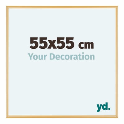 Your Decoration - Fotolijst 55x55 cm - Aluminium - Goud Vintage - Kent