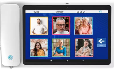 SeniorenTAB Smart Combi - Telefoon en tablet ineen - 10 inch - Domotica bediening