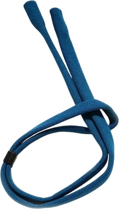 Antislip Brillenkoord – Elastische Zonnebril- en Correctiebrillen Band voor Mannen & Vrouwen, Sport, Outdoor, Polyester, Zonnebrilkoord - Blauw