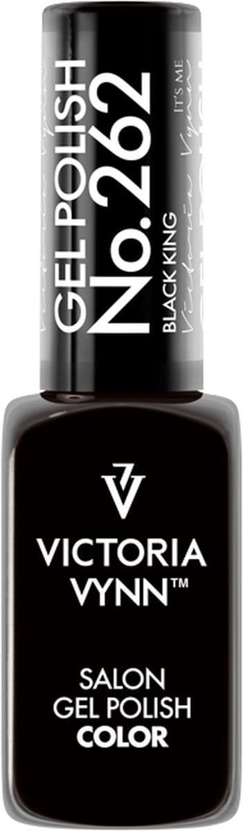 Victoria Vynn – Salon Gelpolish 262 Black King - zwart - zwarte gel polish - gellak - nagels - nagelverzorging - nagelstyliste - uv / led - nagelstylist -
