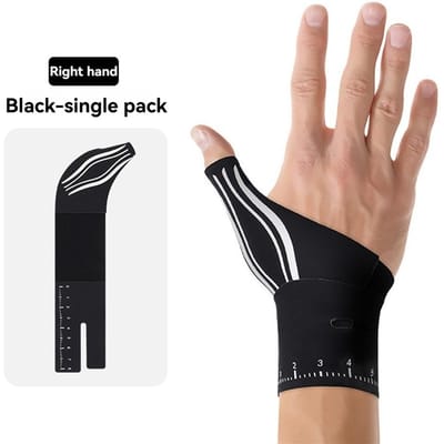1 pièce Genouillère de pouce pour poignet Fine Légère Pression Prévenir l'Entorse Protection Articulaire Manchon Support Léger Protéger le Poignet