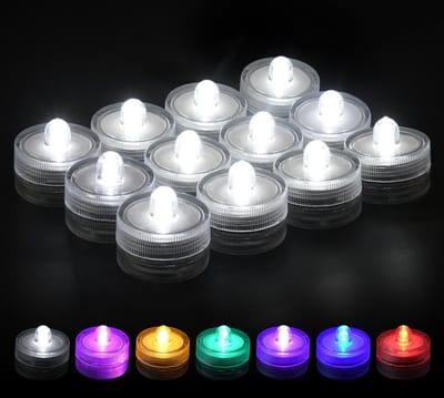 12 Stuks Warm Wit Verzonken LED Lampen - Waterdicht - Vlamloos - Geschikt voor Decoratie