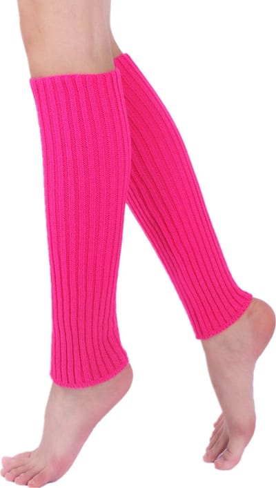Nivard Beenwarmers - Dames - Overknee - Ballet - Wol - Kniekousen - Leg Warmers - Warm - Party - Rode Roos