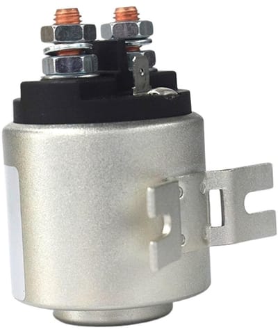 Motor Contactor - Relais Schakelaar - Elektrische Voertuigen - 24V 150A - Compact - Zwart