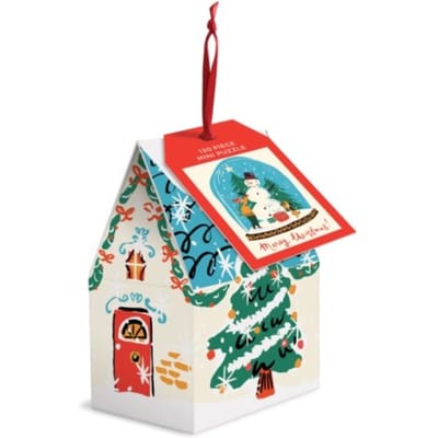 Snow Globe 130 Piece Puzzle Ornament - Galison