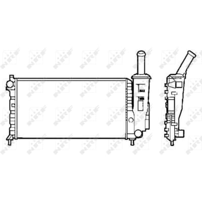 Radiator, motorkoeling NRF 58273