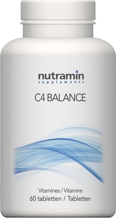 Nutramin NTM C4 balance - 60 tabletten - Voedingssupplement