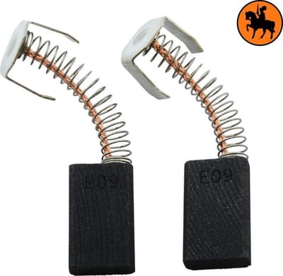 Koolborstelset voor Bosch HV 74 - 6x14x23mm - Vervangt 1.607.014.100
