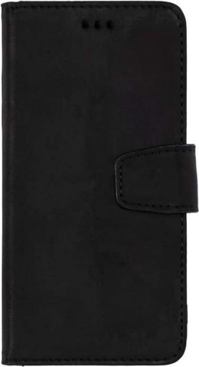 HB Hoesje Geschikt voor Apple iPhone 11 - Zwart - Handgemaakt - Luxe Book Case - Portemonnee Hoes met Kaartvakken