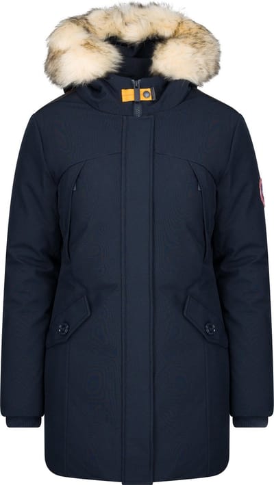 Paragoose - Dames Jas winter Colette Winterjas Navy - Blauw - Maat XS