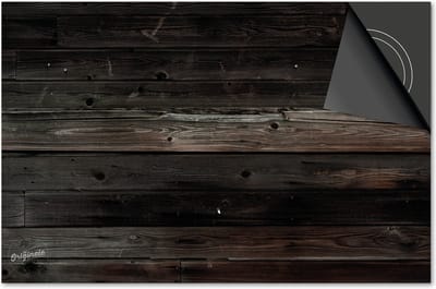 Inductie beschermer 60x60 - afdekplaat inductie mat - Dietrix Kookplaat beschermer - Exclusief - Hout en Boom - Bruine latten horizontaal