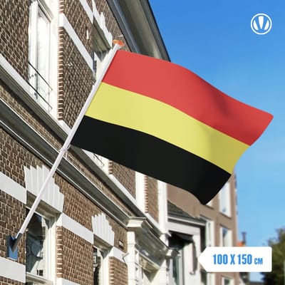Voormalige Belgische vlag 100x150cm uit 1830