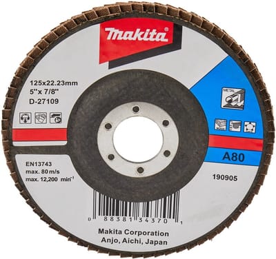 Makita D-27109 Lamellenschuurschijf A80 | 125 mm