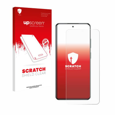 upscreen - Screenprotector voor realme C63 5G - Folie Beschermfolie transparant