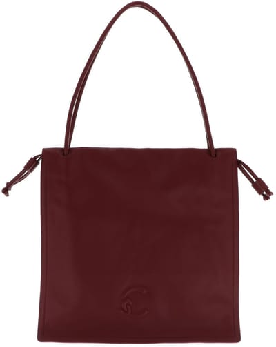 COCCINELLE Leren schoudertas Dulse Shoulderbag Ribes (rood)paars
