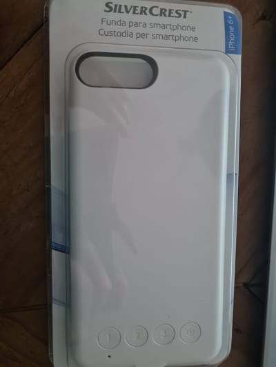 Silvercrest Smartphone hoesje Iphone 6 + Met LED verlichting Wit
