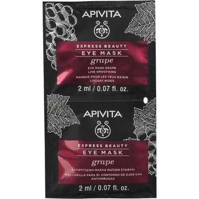Anti-Rimpel Masker voor Ooggebied Apivita Express Beauty 8 ml x 2 Anti-Rimpel Rode druif