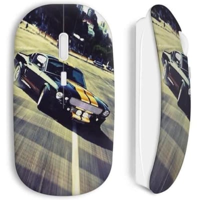 Souris Sans Fil Mustang Design Voiture