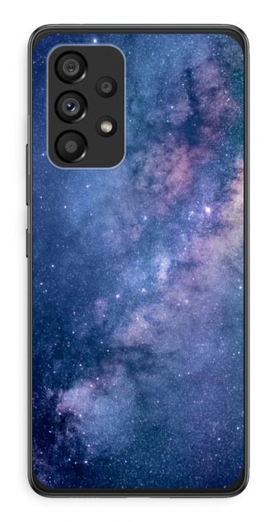 Case Company® - Hoesje geschikt voor Samsung Galaxy A53 5G hoesje - Nebula - Soft Cover Telefoonhoesje - Bescherming aan alle Kanten en Schermrand