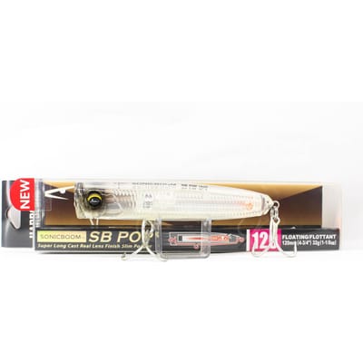 Leurre flottant Yo Zuri Duel Sonic Boom SB Pop 120F F1248-TM (1632) gray