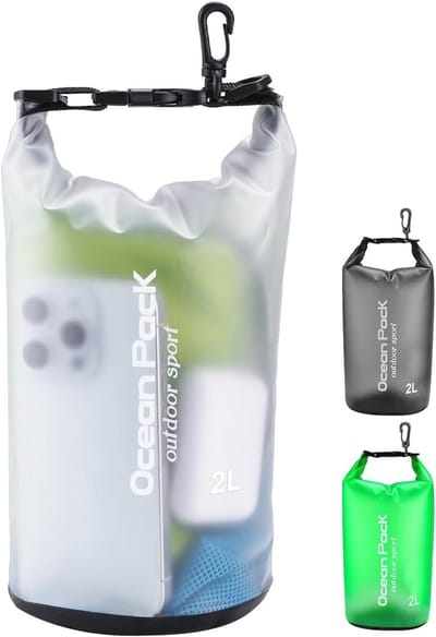 Waterdichte Tas voor Zwemmen, Kamperen en Vissen - Verkrijgbaar in 2L, 5L, 10L en 20L
