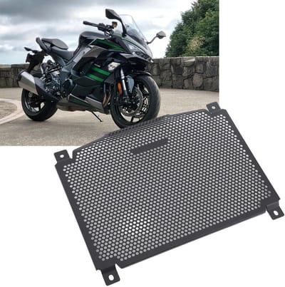 Dailygoods- Radiator Grille Guard - Aluminiumlegering - Roestbestendig - Slijtvast - Optimale Luchtstroom - Bescherming Motorfiets - Radiatorbescherming