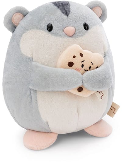 Super Mochie - Hamster Shai met Cookie Knuffel 16cm Knuffel