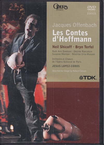 2DVD Les Contes d'Hoffman - Jacques Offenbach - Orchestre et Choeurs de l'Opéra National de Paris o.l.v. Jesus Lopez-Cobos
