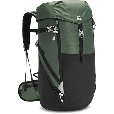Sac à dos d'alpinisme étanche 50l, sac de course en plein air, sac de vélo, sac d'équitation de grande capacité vert
