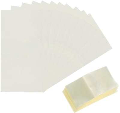 Cosensi - Shrink Bands - Transparante PVC - Perfecte afsluiting - 45 x 23 mm - Voor flessen en glazen sluitingen - 1000 stuks - Geschikt voor diver...