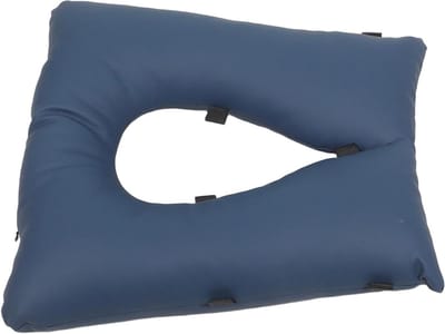 Toiletzitverhoger Kussen - Zachte Toiletbril - Comfortabel Zitten - Waterdicht & Afneembaar - 45 x 44 x 9 cm - Donkerblauw